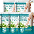 5 Pack Moisturizing Foot Mask, Hydrating Foot Masks by CRISTALBOX