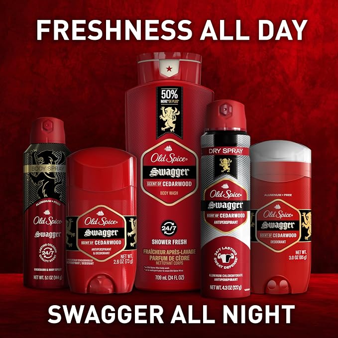 Old Spice Refreshing Body Wash for Men, 3X Defense, 24/7 Shower Fresh - Image 10