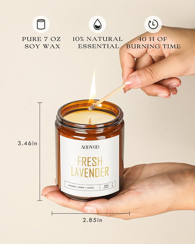 AOOVOO Candles Set - Image 2
