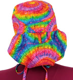 Sparkling EARTH Big Hair Ponytail Classic Surgical Style Scrub Working Cap - Image 3