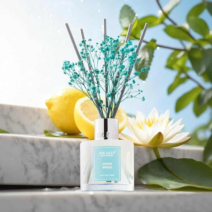 Airkeep Reed Diffuser Set, 3.38 fl oz - Image 3