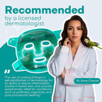 Medi Grade Cooling Ice Face Mask and Cooling Eye Mask - Image 4