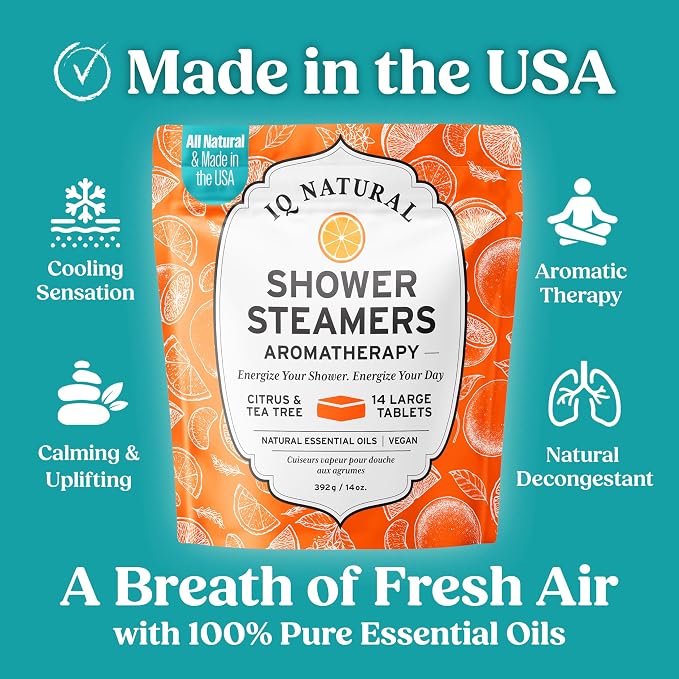 Citrus Shower Steamers Aromatherapy - Image 2