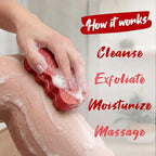 Spongeables Body Wash in a 20+ Wash Sponge, Pomegranate Punch - Image 4
