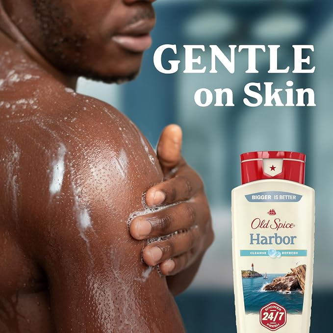 Old Spice Cleansing Body Wash for Men, 24/7 Shower Fresh - Image 5