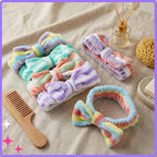 WILLBOND 24 Pieces Spa Headband Bulk Skincare Headbands Face Wash Makeup - Image 5