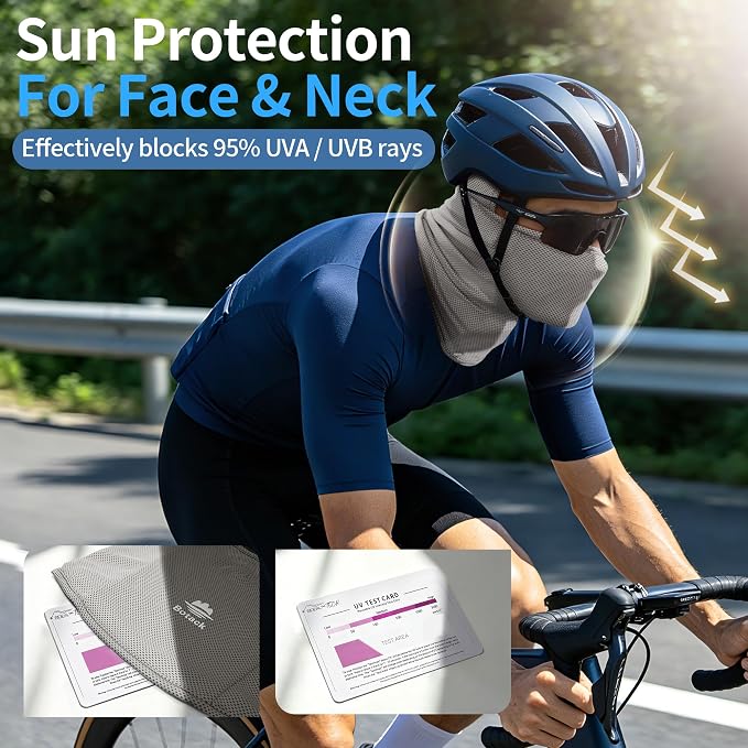 Balaclava Face Mask Sun UV Protection Breathable Full Head Mask - Image 3