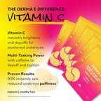 Derma E Vitamin C Bright Eyes Hydro Gel Under Eye Patches - Image 5