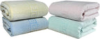 BolBom*S 100% Cotton Bath Towels, 4 Pack, Light Weight, Super Absorbent and - Image 8