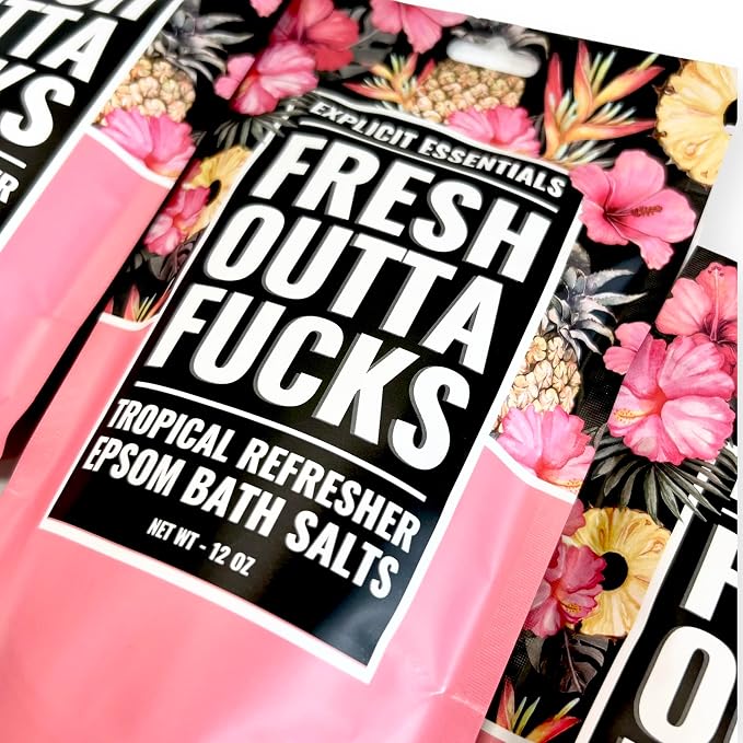 Explicit Essentials Tropical Refresher Epsom Bath Salts, 12 oz - Image 2