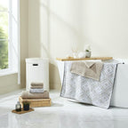 Modern Threads Capri 6-Piece Reversible Yarn Dyed Jacquard Towel Set - Image 2