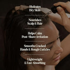 Black Wolf Sonic Scalp Head Massager & 100% Pure Argan Oil Bundle - Image 4