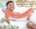 2 Pack African Net Sponge Exfoliating Body Scrubber Bath Sponge - Image 2