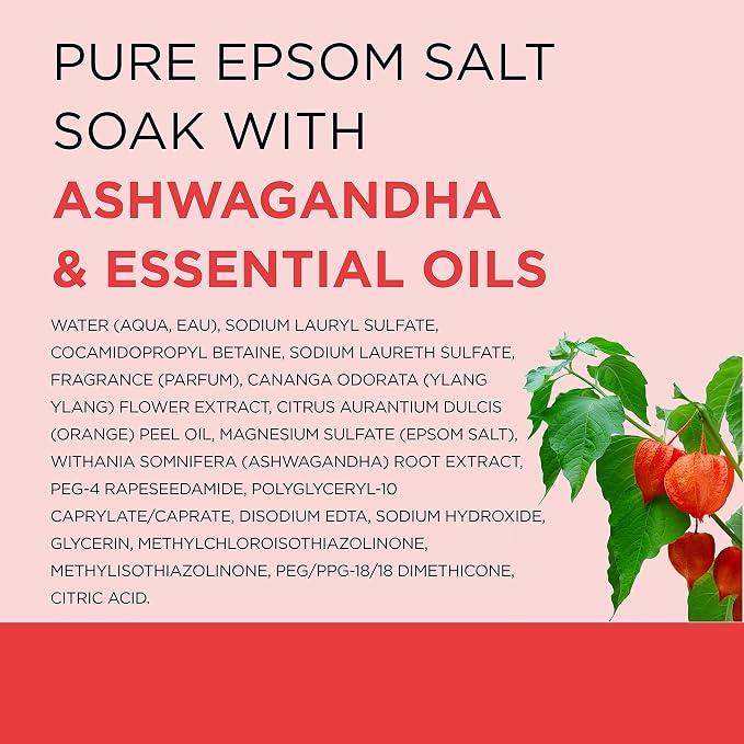 Dr Teal's Foaming Bath with Pure Epsom Salt, Ashwagandha, 34 fl oz - Image 8