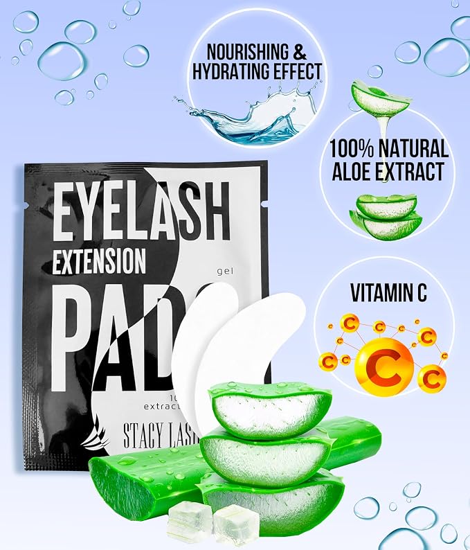 STACY LASH 100 Pairs Set Under Eye Gel Pads - Image 2