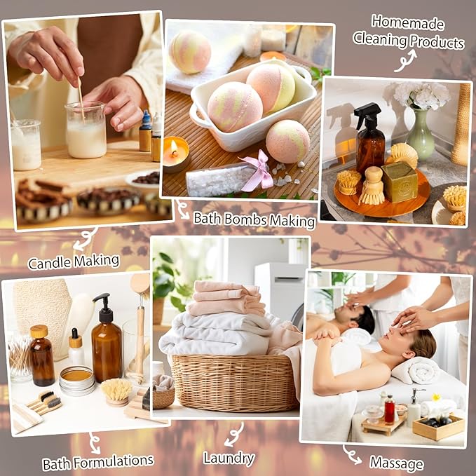 Essential Oil Set, Home Care, Humidifier Laundry, Candle Making - Image 3