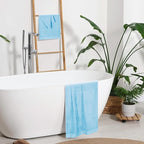 Ultra Soft 3 Pack Cotton Towel Set, Contains a Bath Towels 28x55 inch, a Hand - Image 5