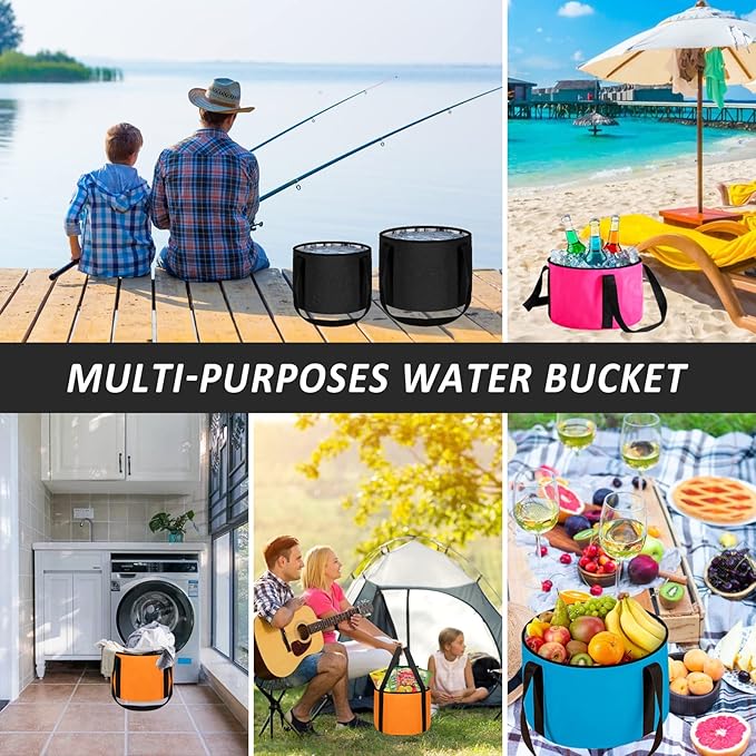 Foot Bath Basin 20L Collapsible Bucket, Portable Foot Soak Tub Feet Soaking - Image 6