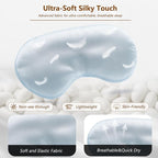 Sleep Mask Silk Eye Mask for Men Sleeping Mask, Adjustable Elastic Strap for - Image 4