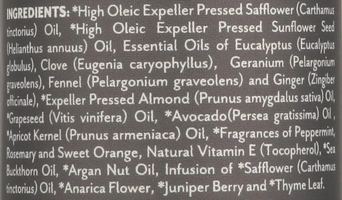 Soothing Touch Peppermint Rosemary Organic Bath, Body & Massage Oil, 4 Fl Oz - Image 4