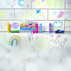 Mr. Bubble Bath Time Body Paints – 6-Color Washable Bath Paint Sticks - Image 3