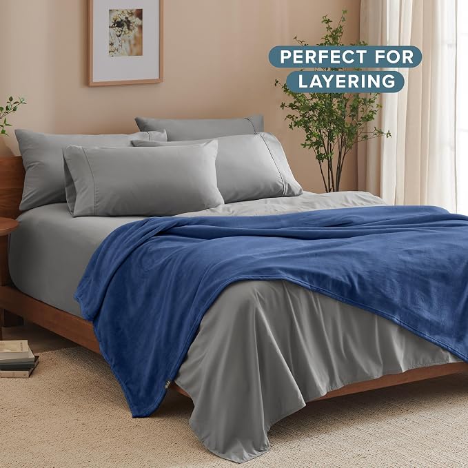 Bare Home Fleece Blanket - Image 8