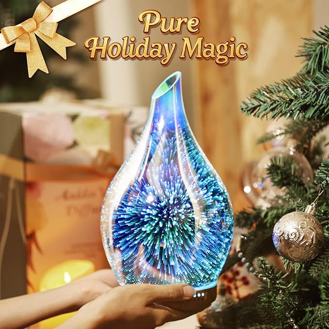 Porseme Essential Oil Diffuser 280ml Aromatherapy Ultrasonic Oil Diffusers 3D - Image 6