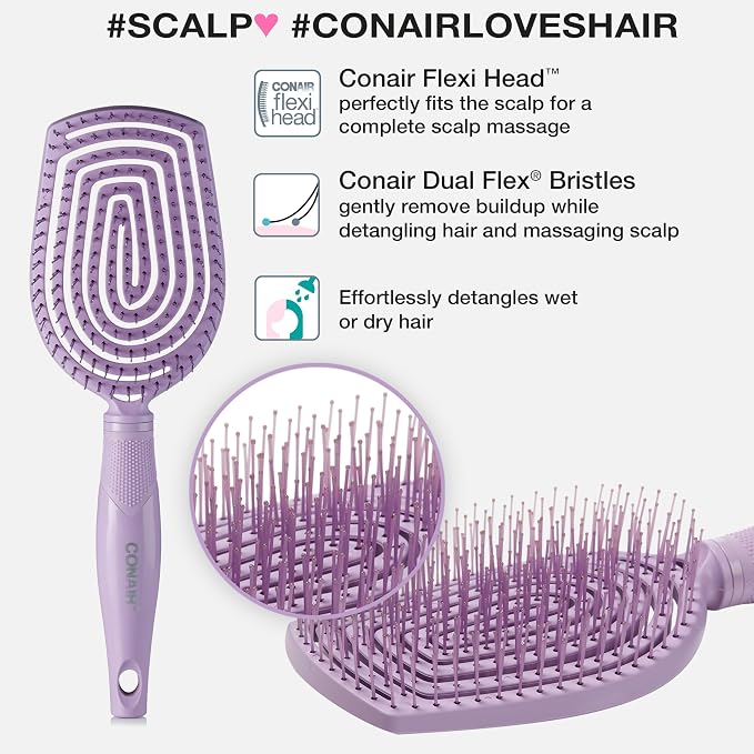 Conair Scalp Care Detangling hairbrush - Image 3