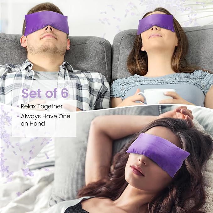 SuzziPad Lavender Eye Pillows for Relaxation - Image 7