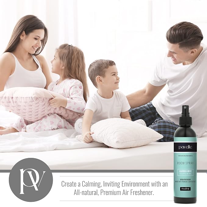 Pavelle Room Spray, 100% Natural Essential Oil Bathroom Air Freshener & - Image 6
