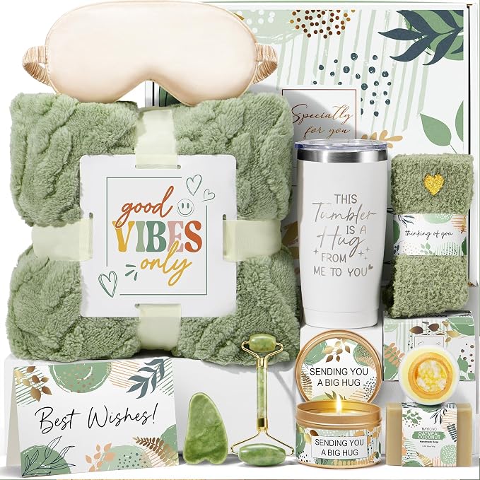 Self Care Get Well Soon Gift Baskets by MAYICIVO