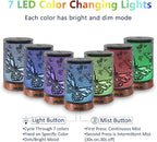 EQUSUPRO Essential Oil Diffuser 150ml Black Metal Aromatherapy Oil Diffuser - Image 2