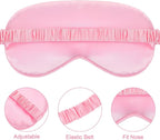 Satin Sleep Mask, 6 Pack Pink Silk Eye Mask - Image 3