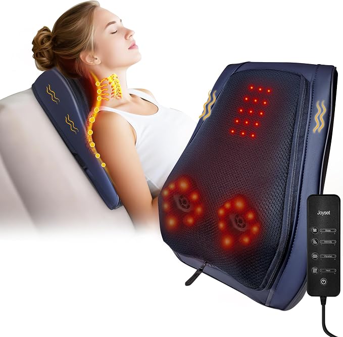 Joyset Back Massager for Back Pain Deep Tissue, Shiatsu Lower Back Neck Massager by joyset