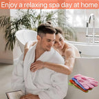 12 Pcs Exfoliating Bath Gloves, Deep Scrubbing Dead Skin Shower Gloves - Image 6