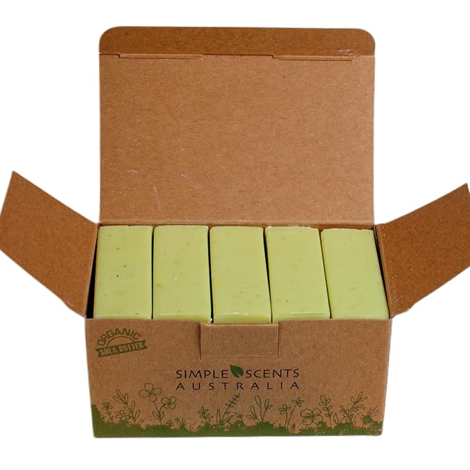 Simple Scents Australia Lemon Myrtle Scented Natural Soap Bars, 3.5oz - Image 2