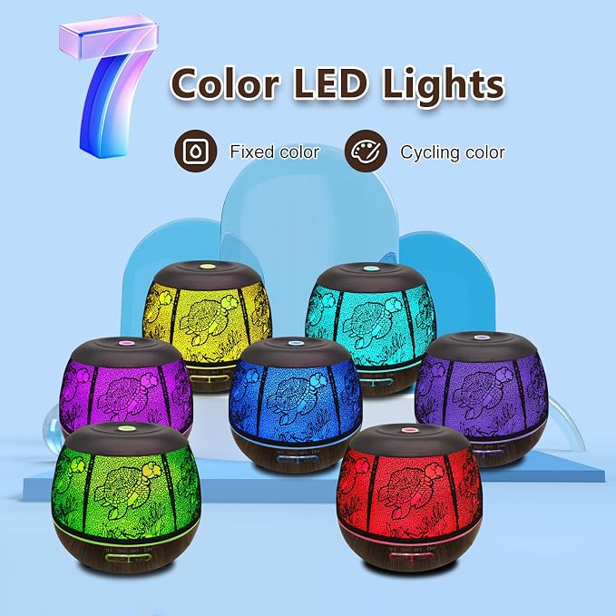 Essential Oil Diffuser for Home, 500ML Aromatherapy Diffusers for Essential - Image 5