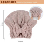 SUNLAND Large Microfiber Hair Drying Caps - Image 5