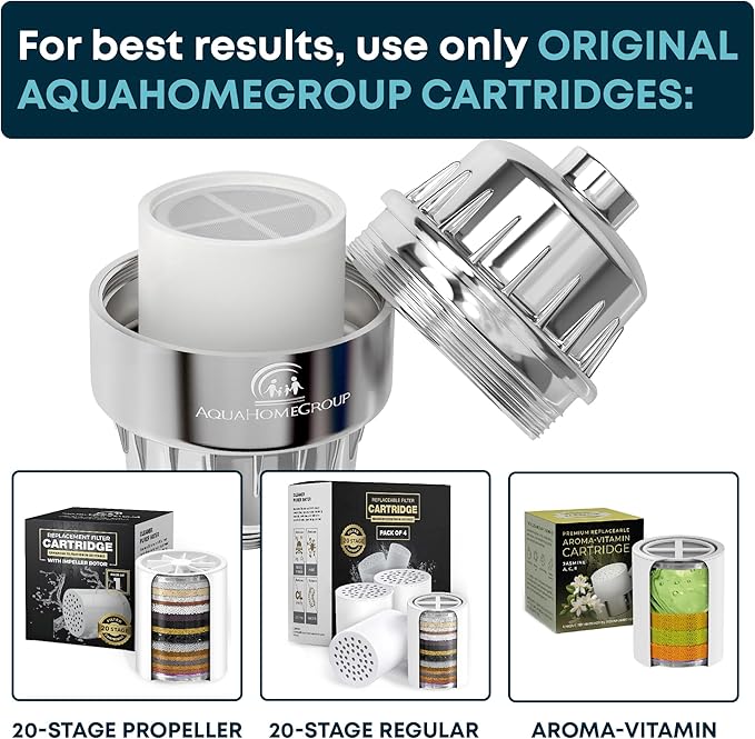 AquaHomeGroup 20 Stage Shower Filter - Image 4
