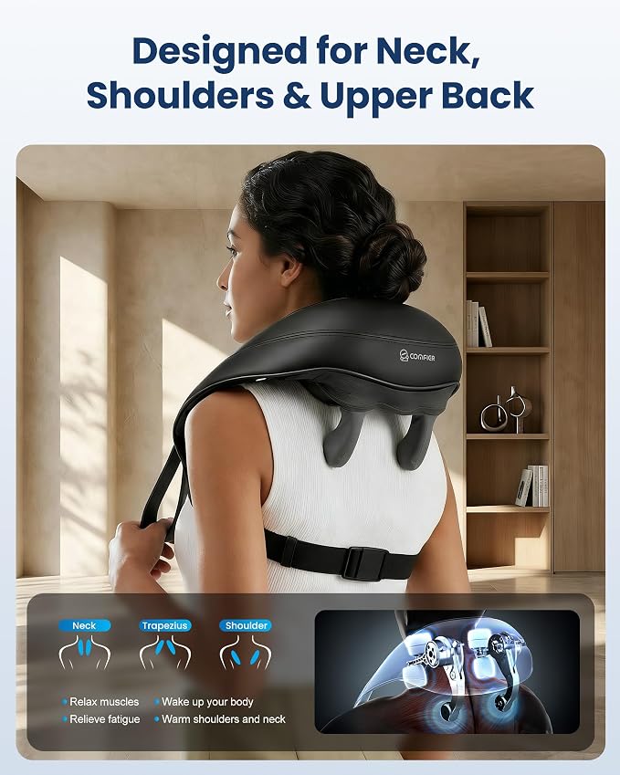 COMFIER Hands-Free Neck and Shoulder Massager - Image 6