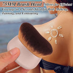 75MM Extra Large Self Tanner Kabuki Makeup Brush – Ultra Soft Dense Vegan - Image 6