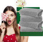 VOOVA & MOVAS Grey Hand Towels for Bathroom, Large 18" x 28" - Image 6