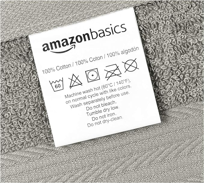 Amazon Basics Highly Absorbent Cotton Washcloths - Image 4