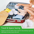 8Pcs Small Loofah Travel Size Bath Sponge 35g/pc Shower Puff Mesh Pouf - Image 3