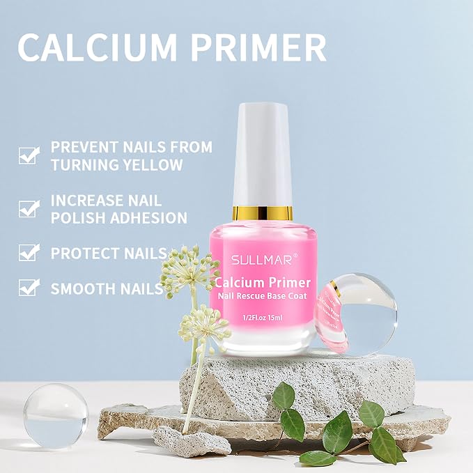 4in1 Nail Hardener Nail Strengthener Nail Rescue Calcium Primer - Image 4