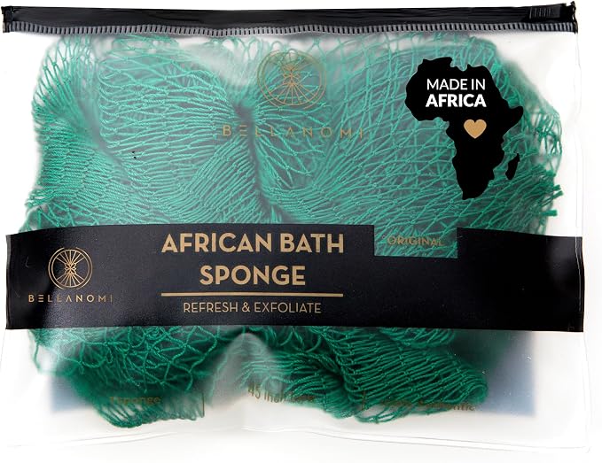 Bellanomi African Exfoliating Net Sponge, Ethically sourced from Nigeria - Image 2