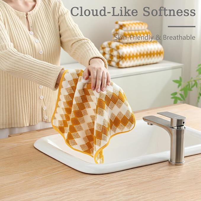 4 Piece Bath Towel Set Oversized Bath Sheet 35"x70" Bathroom Towel Extra Large - Image 8