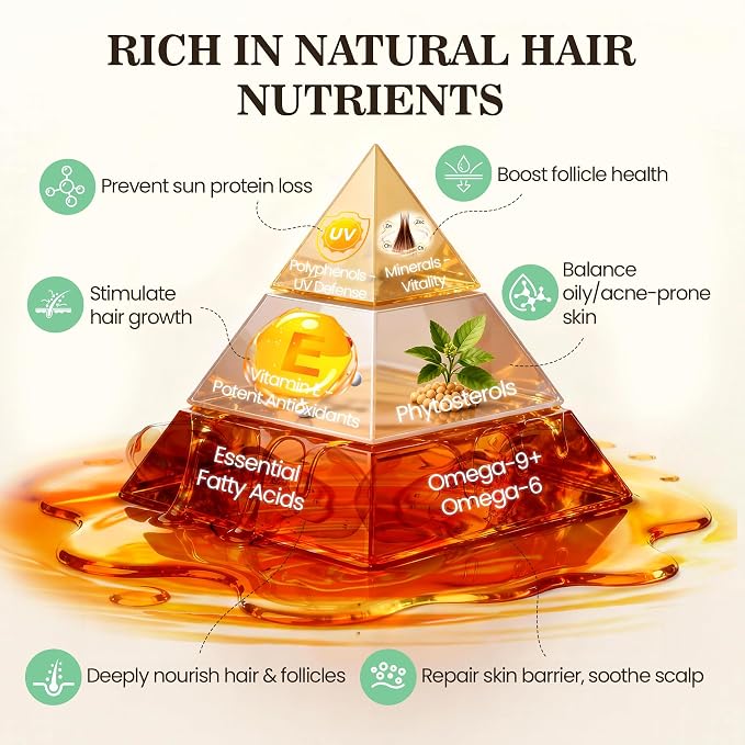 Batana Oil for Hair Growth Dr Sebi, 100% Raw Organic Batana Hair Mask from - Image 3