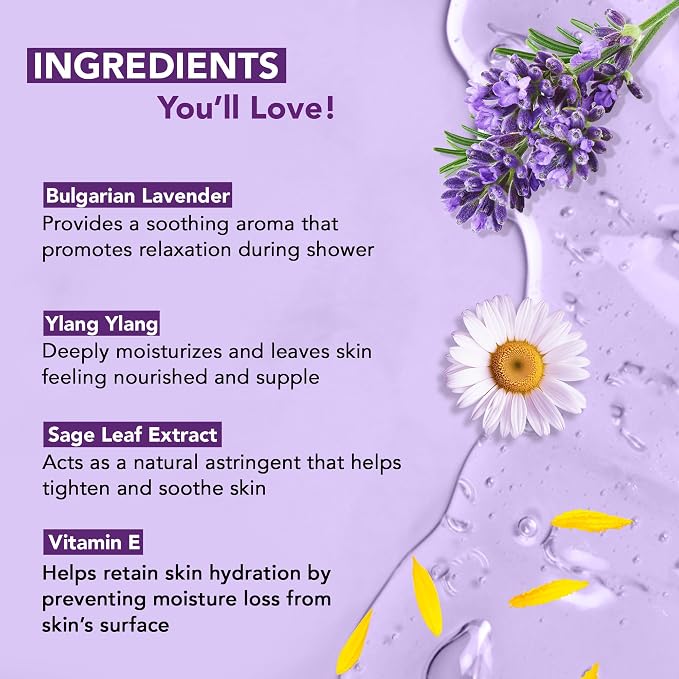 Botanic Hearth Bulgarian Lavender & Ylang Ylang Body Wash – Calming & Relaxing - Image 6