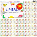 DMSKY Lip Balm 108 Pack, Natural Lip Balm Bulk by DMSKY
